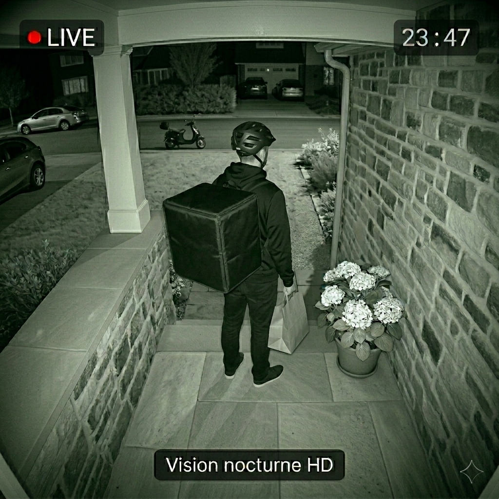 Sonnette vidéo sans fil sans abonnement — Voyez qui sonne où que vous soyez